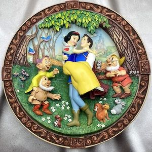 Snow White A Wish Come True 3-D plate by the Bradford Exchange